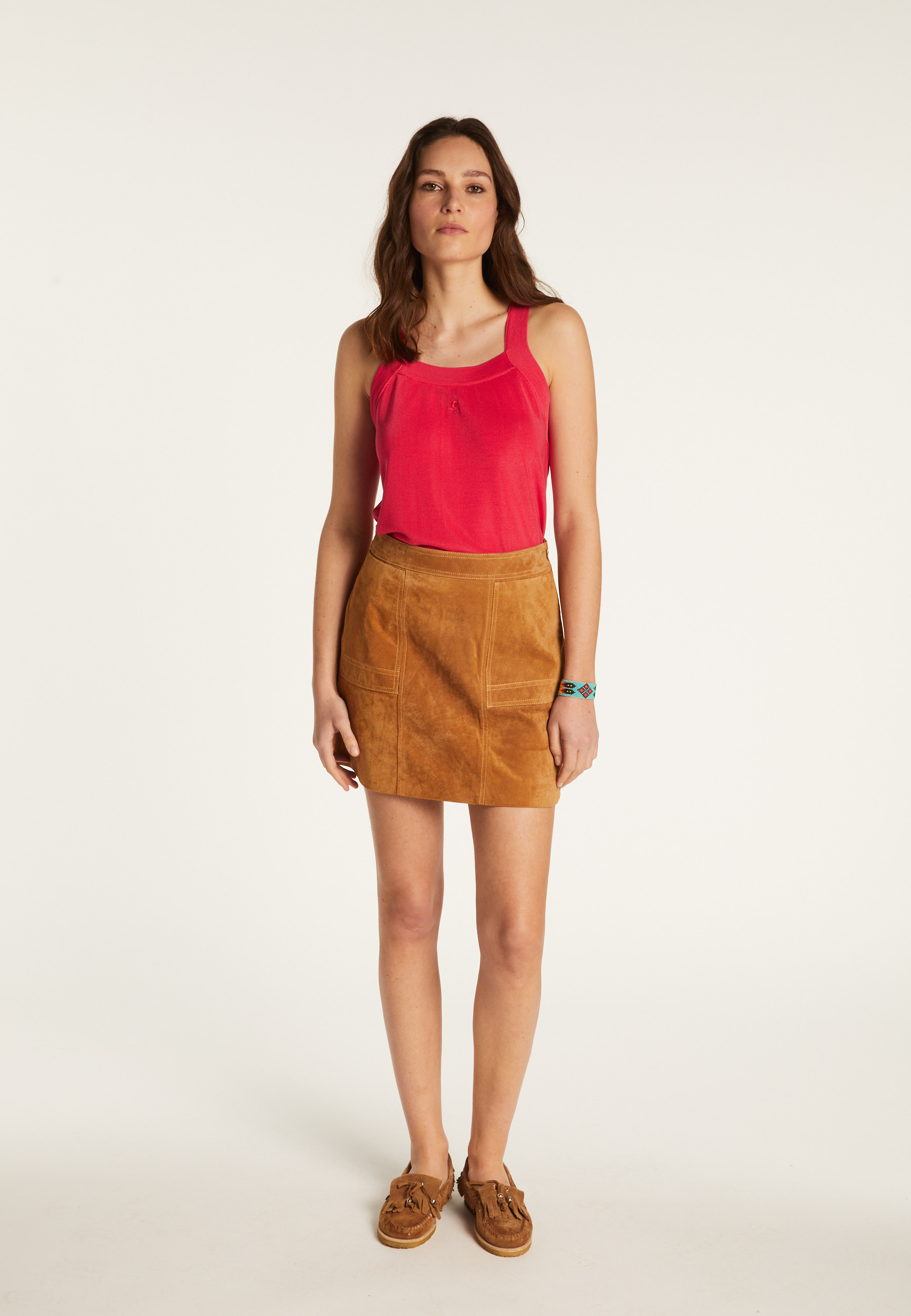 Tank top in Fil Lumière® - Doris