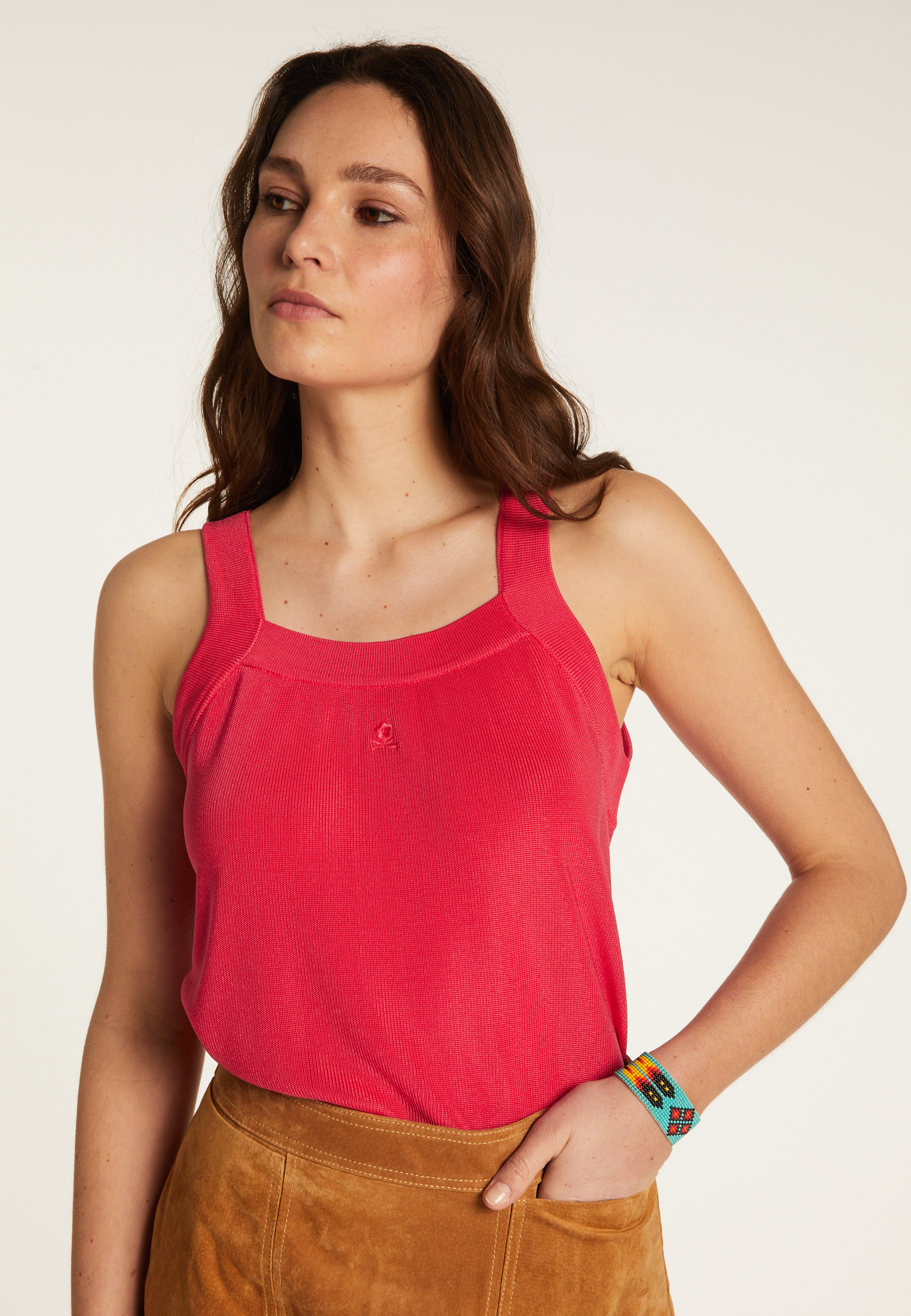 Tank top in Fil Lumière® - Doris