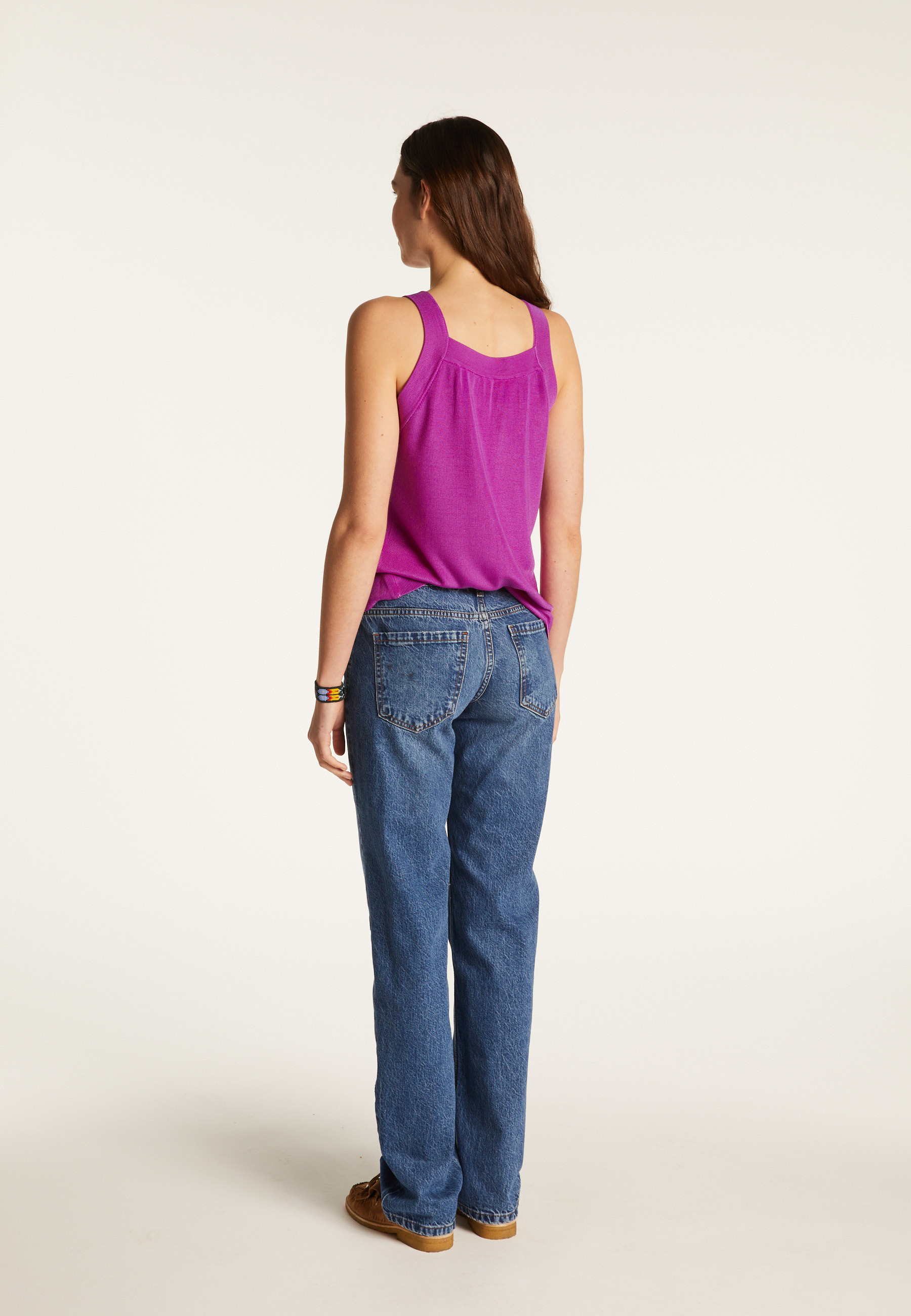 Tank top in Fil Lumière® - Doris