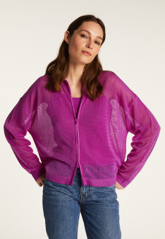 Light thread zipped sweater - Denyze