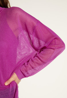 Light thread zipped sweater - Denyze