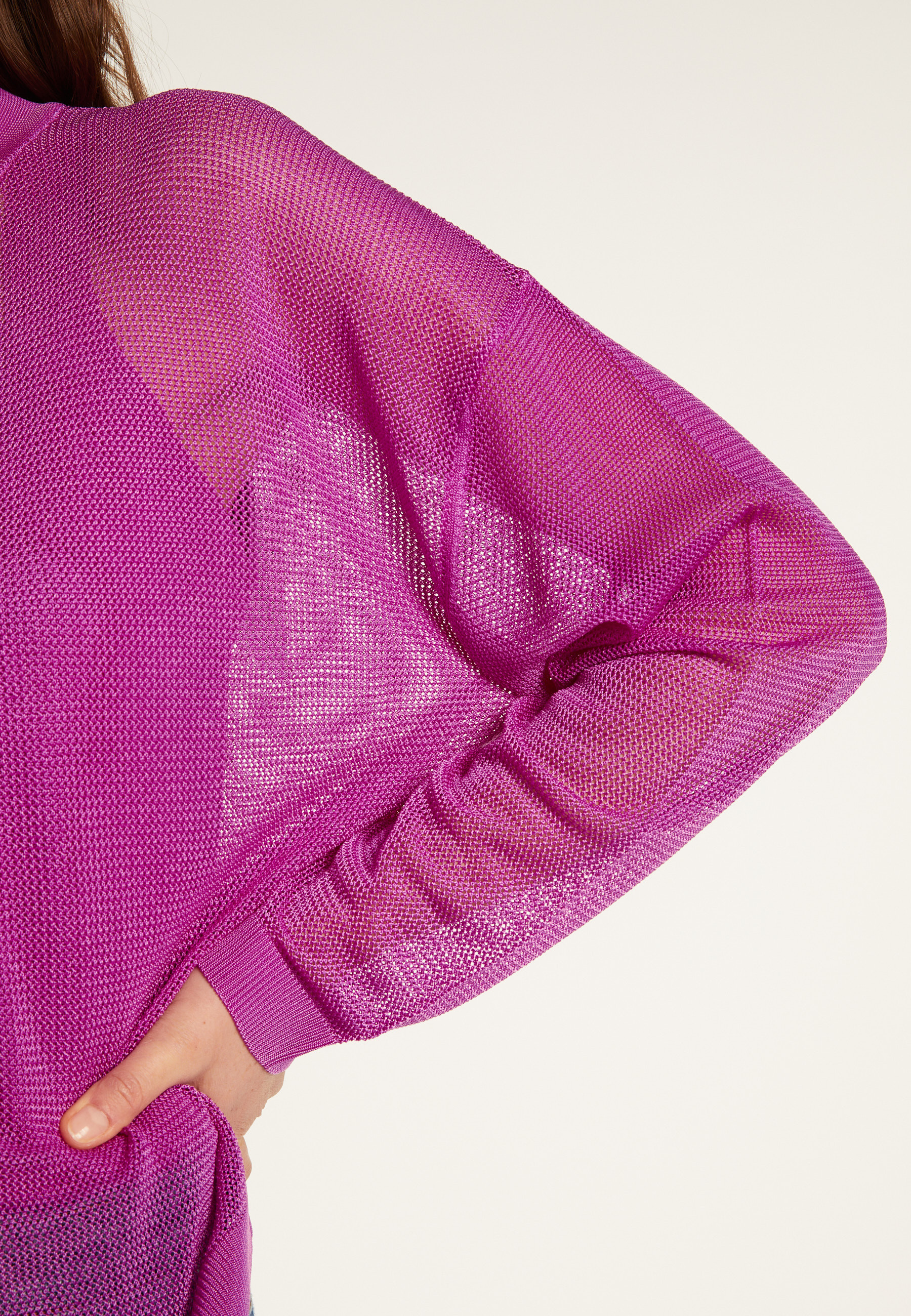 Light thread zipped sweater - Denyze