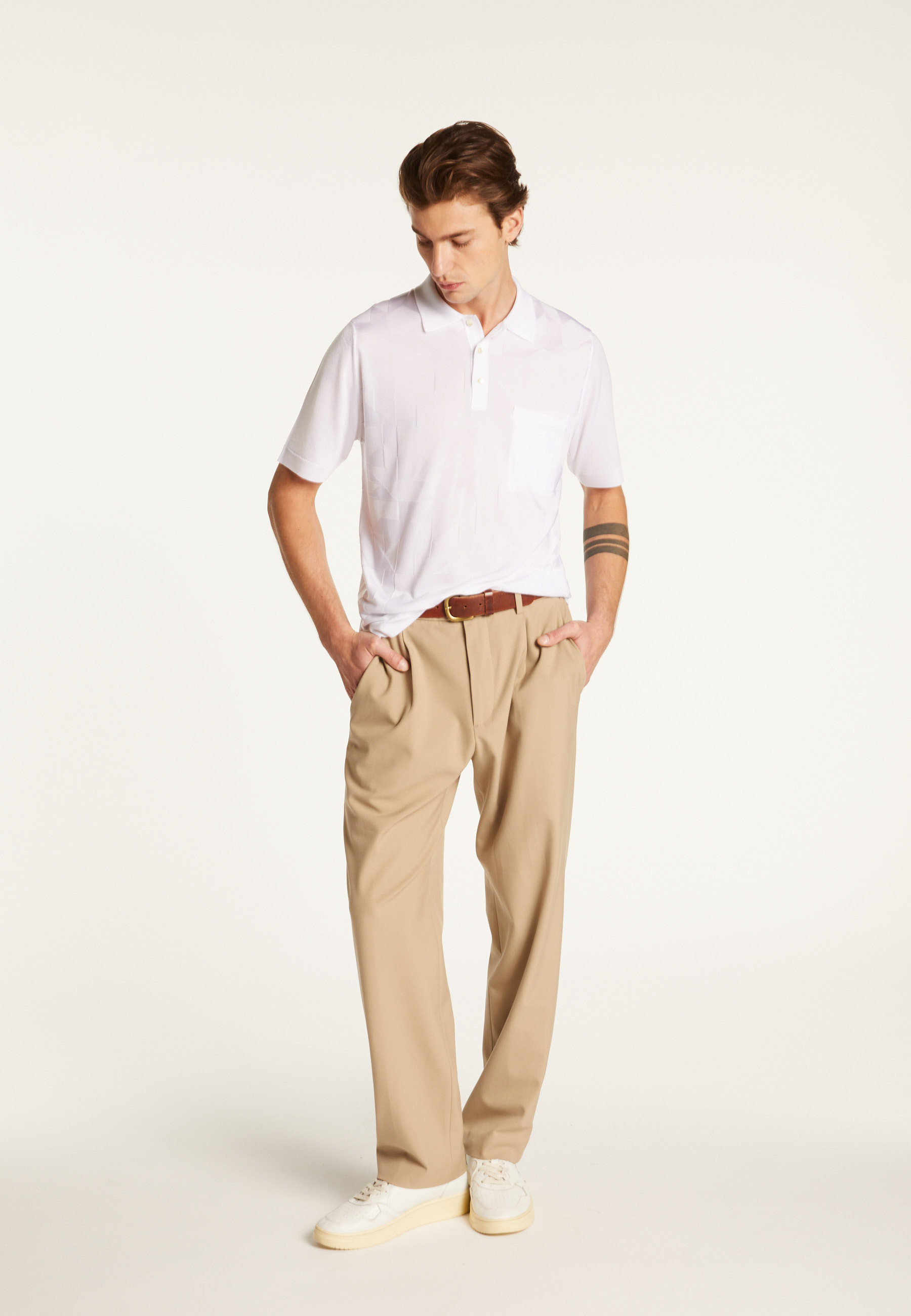 Polo in Fil Lumière - Beryl