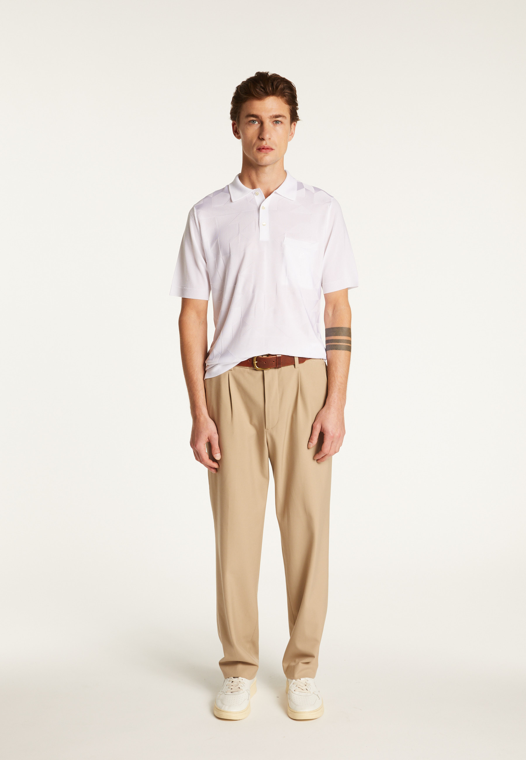 Polo in Fil Lumière - Beryl