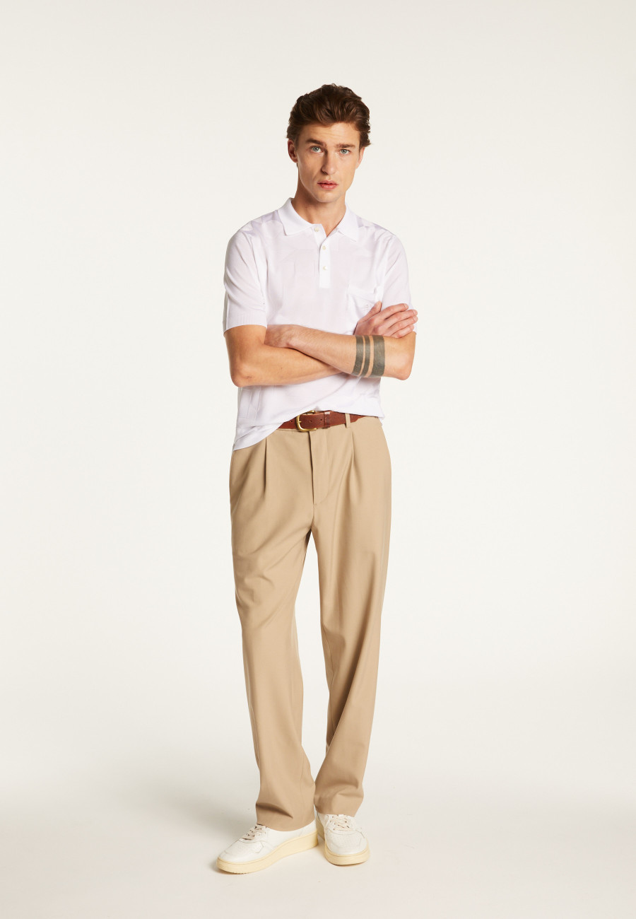 Polo in Fil Lumière - Beryl