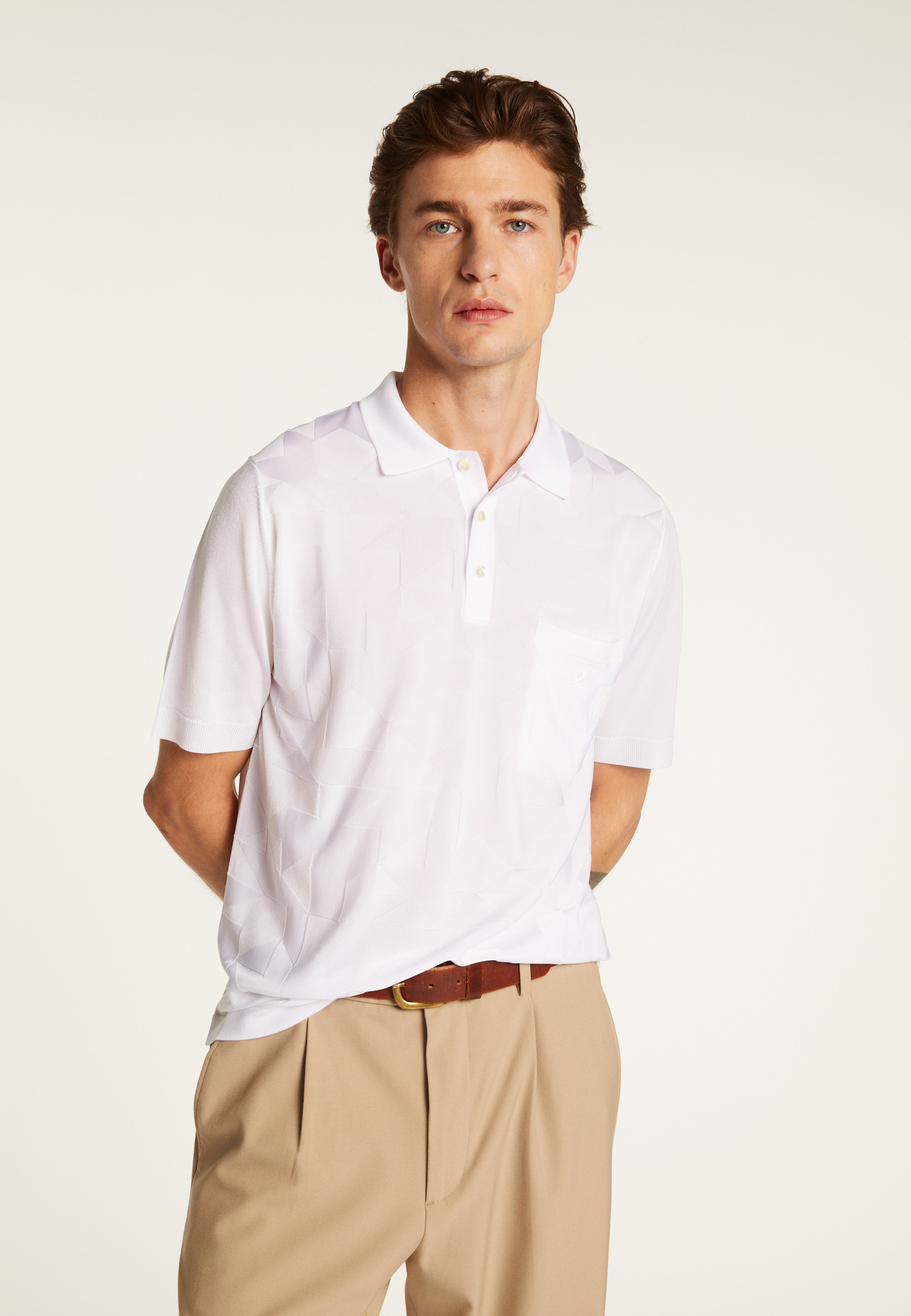 Polo in Fil Lumière - Beryl