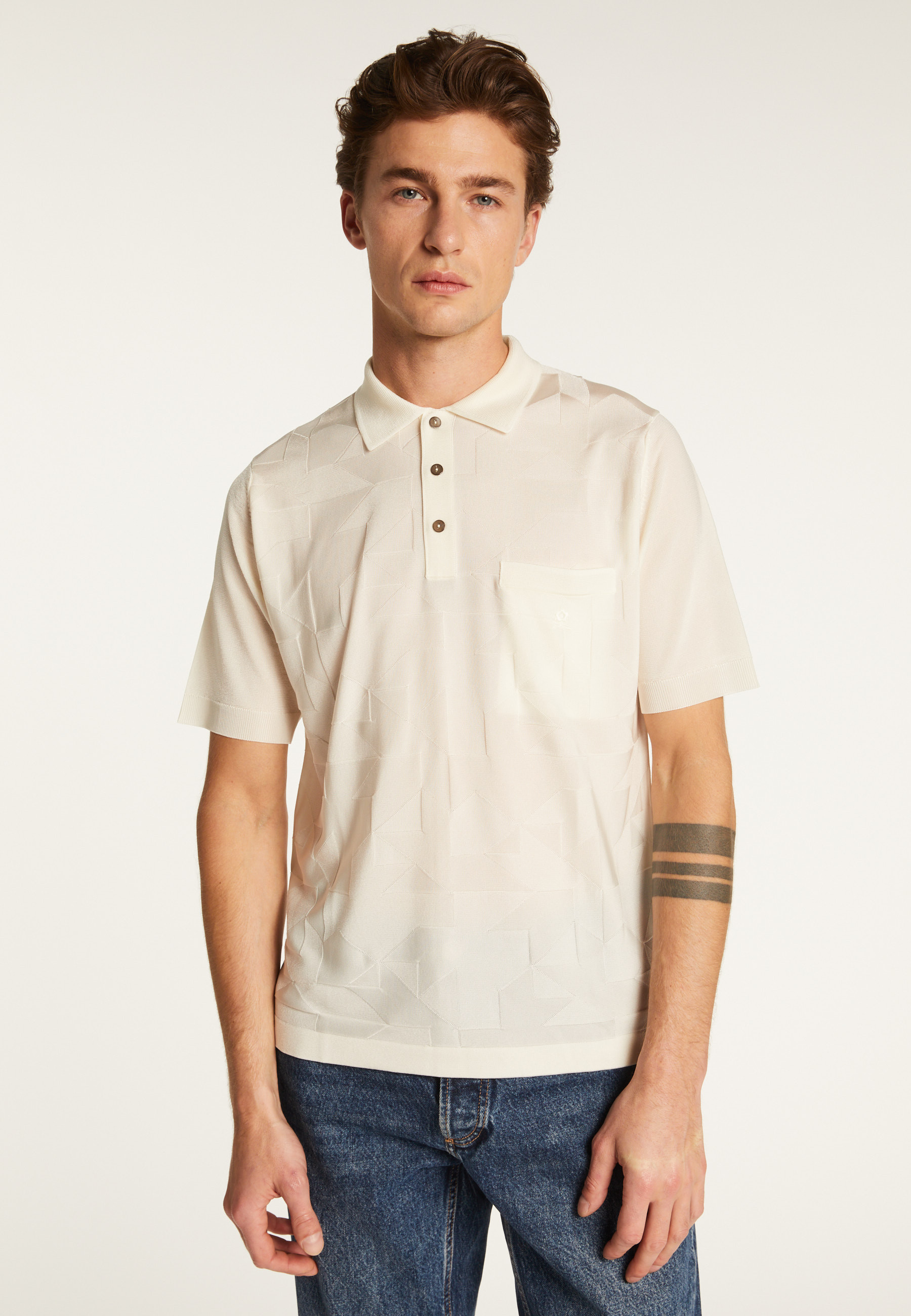 Polo in Fil Lumière - Beryl