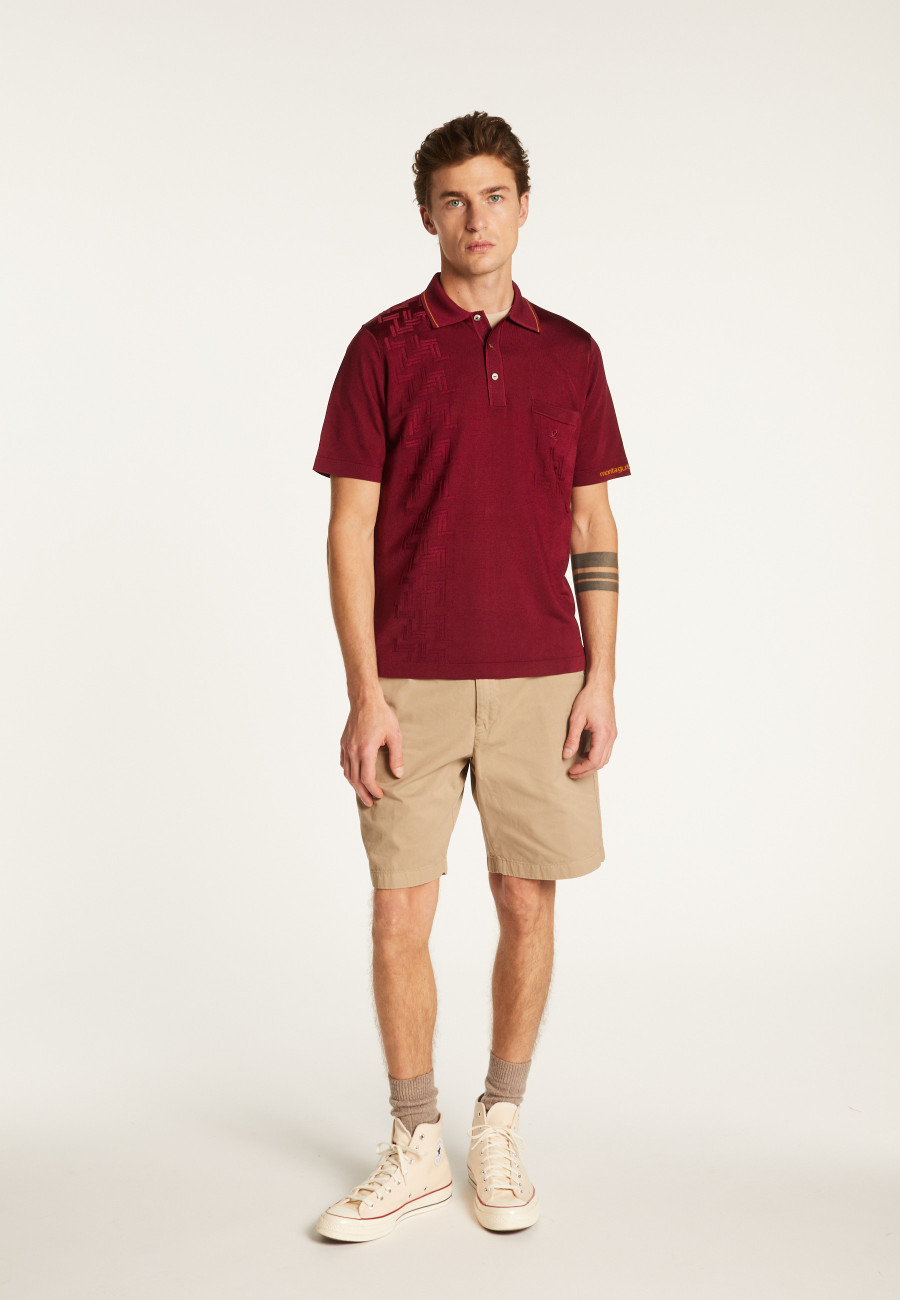 Polo Fil Lumière estampado - Stenley