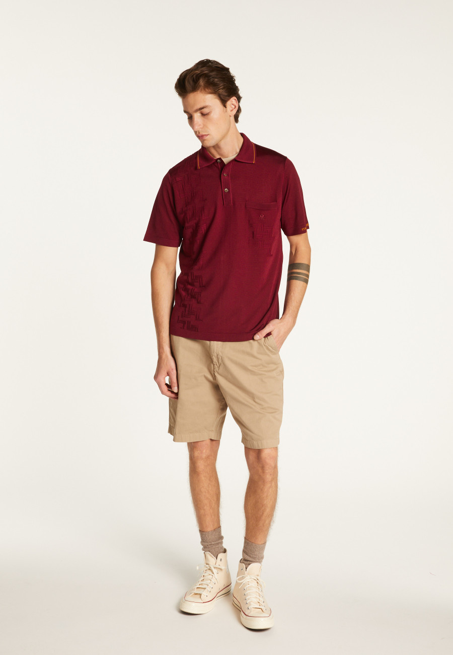 Polo Fil Lumière estampado - Stenley