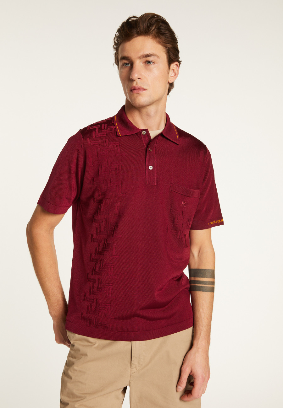 Polo Fil Lumière estampado - Stenley