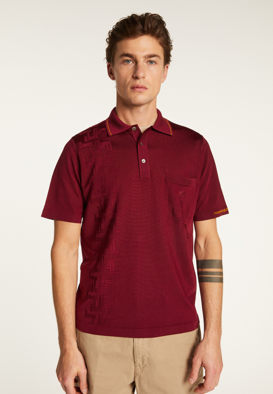 Polo Fil Lumière estampado - Stenley