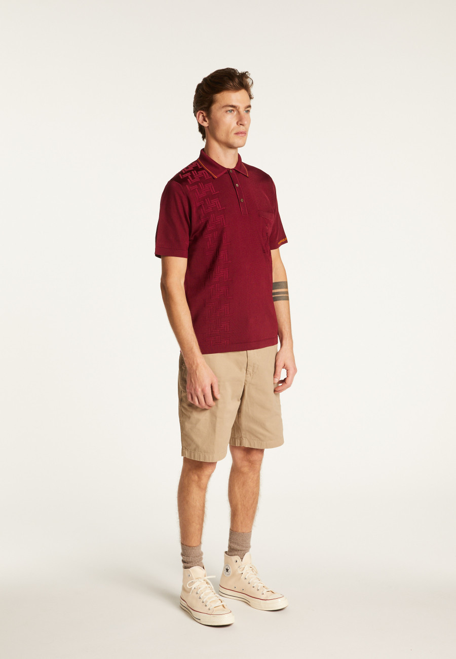 Polo Fil Lumière estampado - Stenley