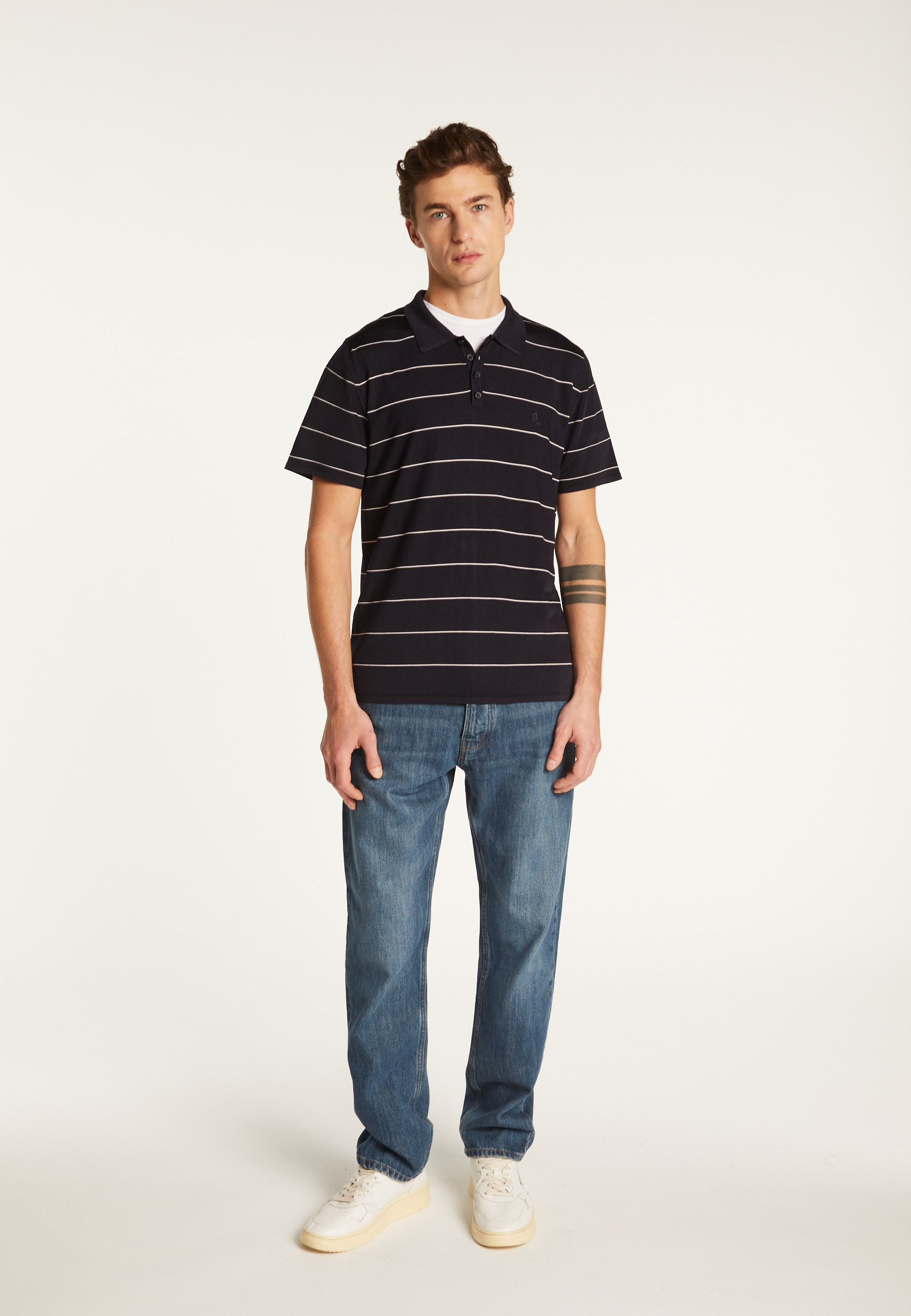 Striped Polo Shirt Léon