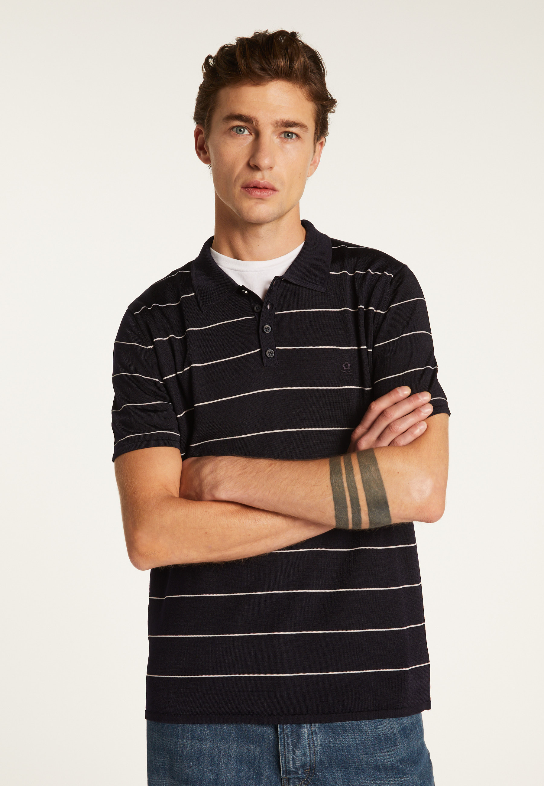 Striped Polo Shirt Léon