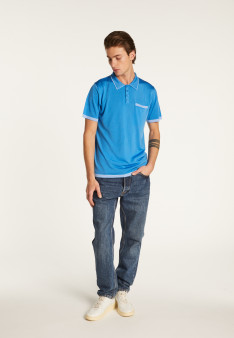 Striped Polo Fil Lumière Laurentin