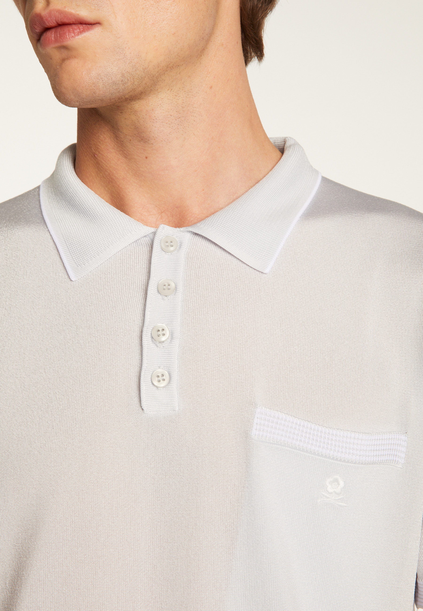 Striped Polo Fil Lumière Laurentin