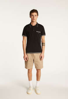 Striped Polo Fil Lumière Laurentin