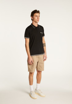 Striped Polo Fil Lumière Laurentin