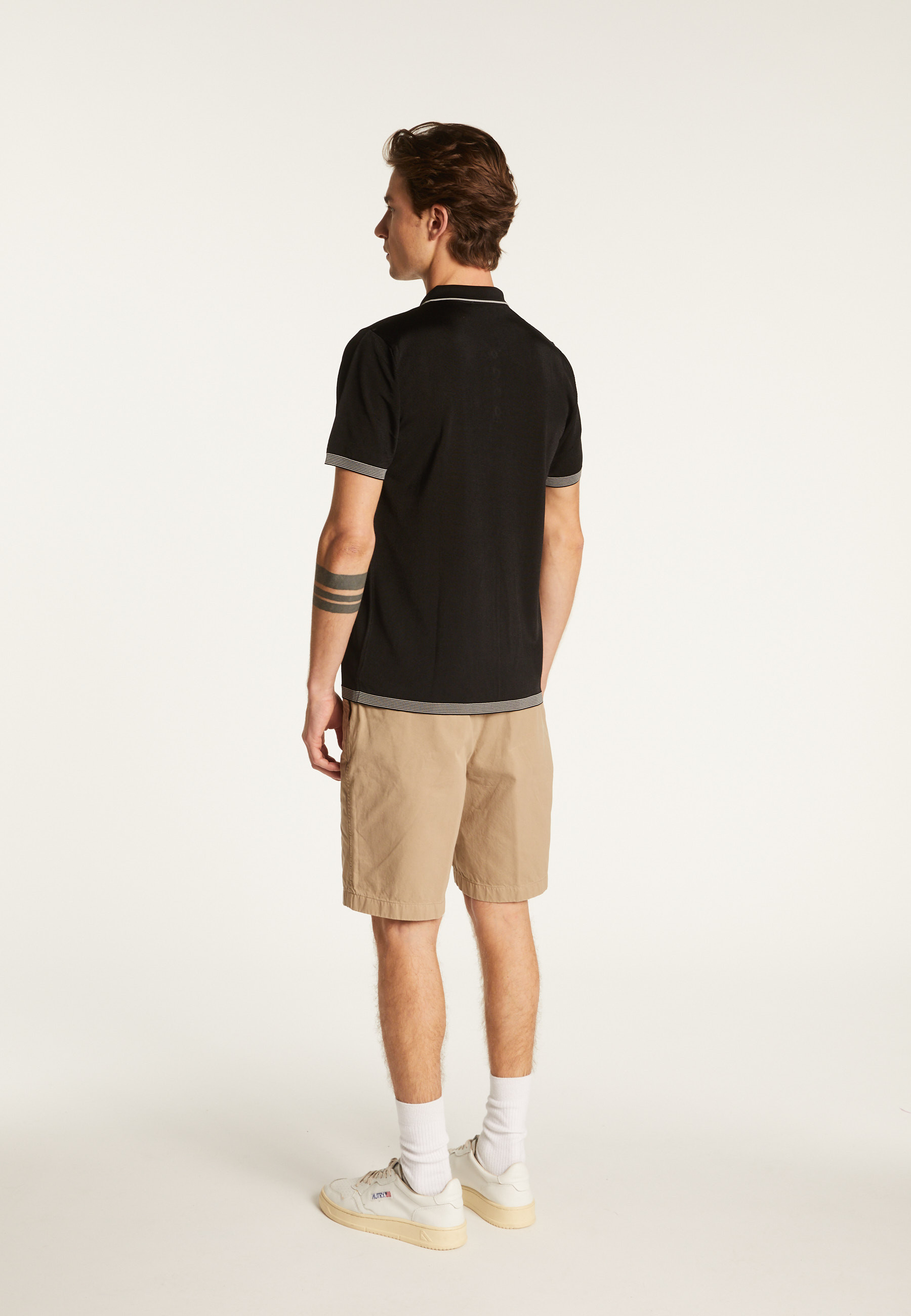 Striped Polo Fil Lumière Laurentin