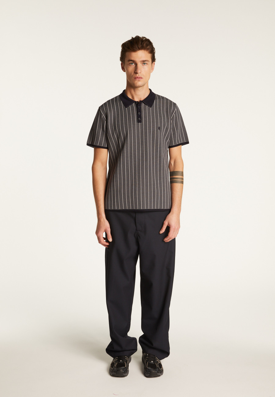 Check Polo Shirt - Laurent