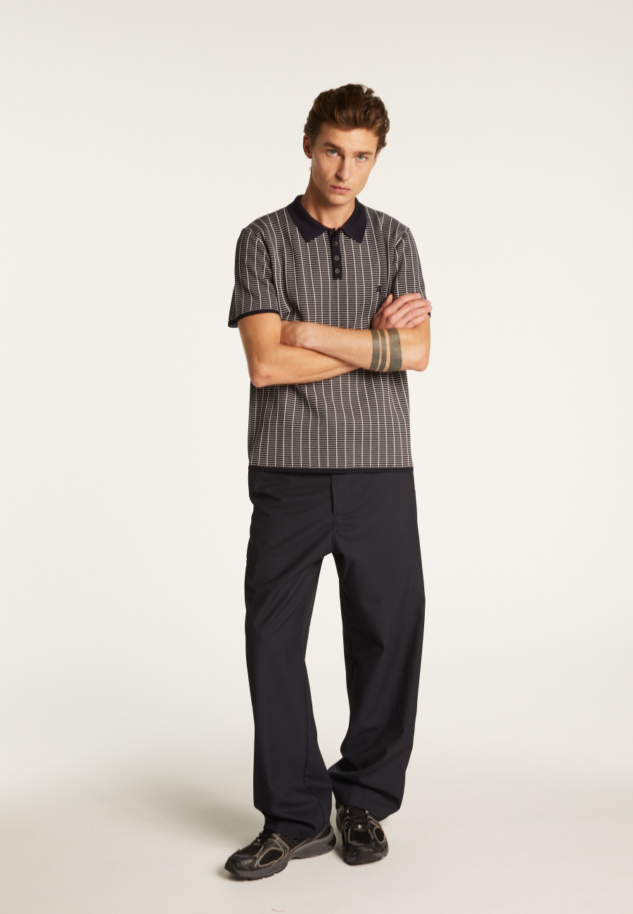 Check Polo Shirt - Laurent