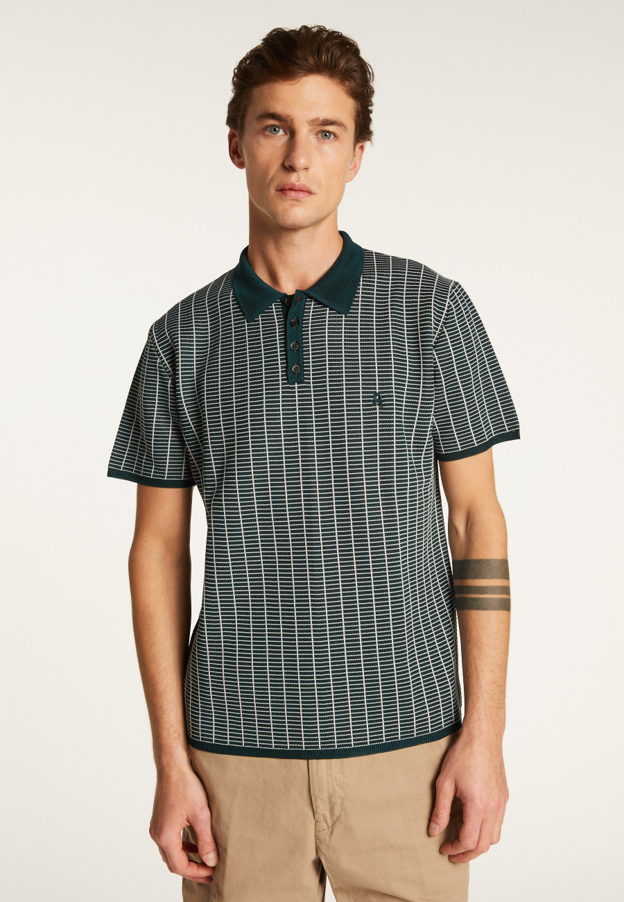 Check Polo Shirt - Laurent