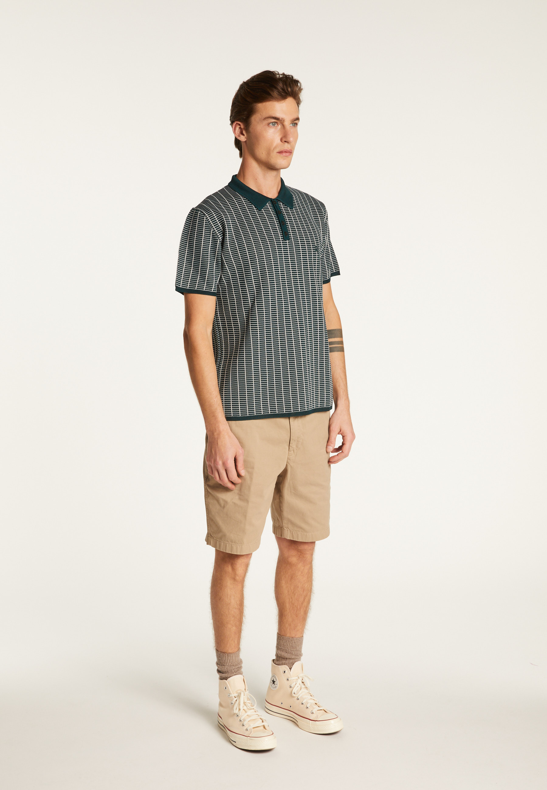 Check Polo Shirt Laurent