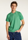 Polo fantaisie Fil Lumière Loic 6051 trèfle- 22 vert moyen