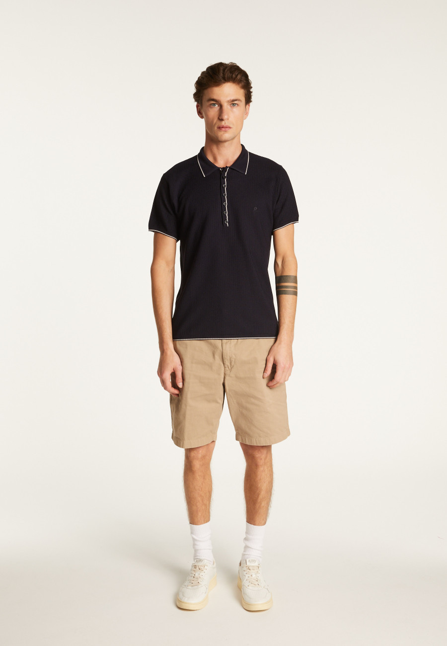 Fancy Polo Fil Lumière - Baldwin