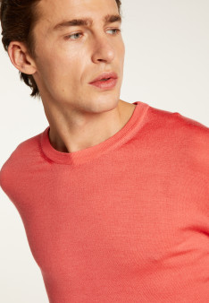 Merino Wool Crew Neck Sweater - Eddie