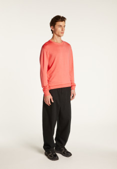 Merino Wool Crew Neck Sweater - Eddie