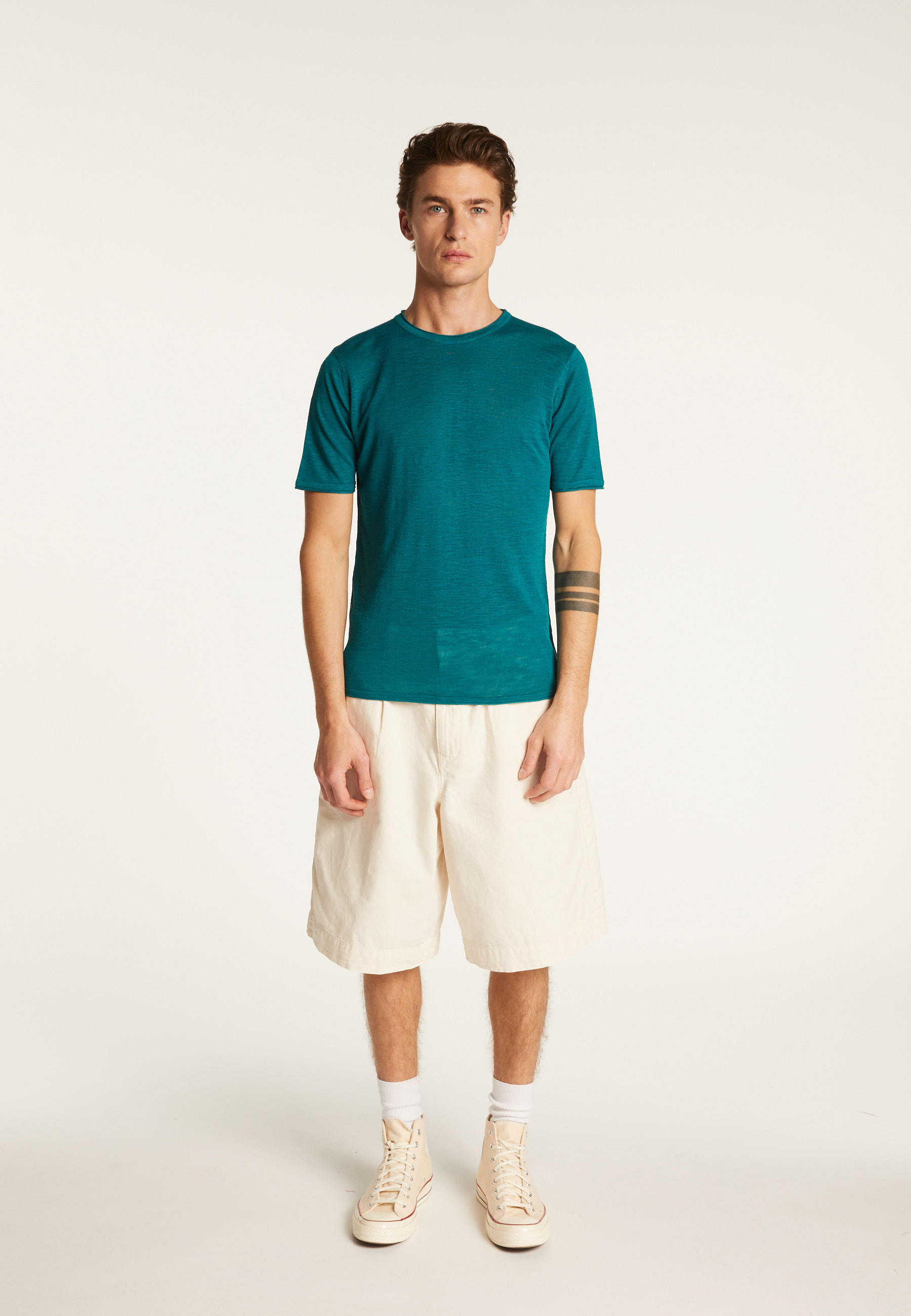 Wool Blend T-Shirt - Renaud