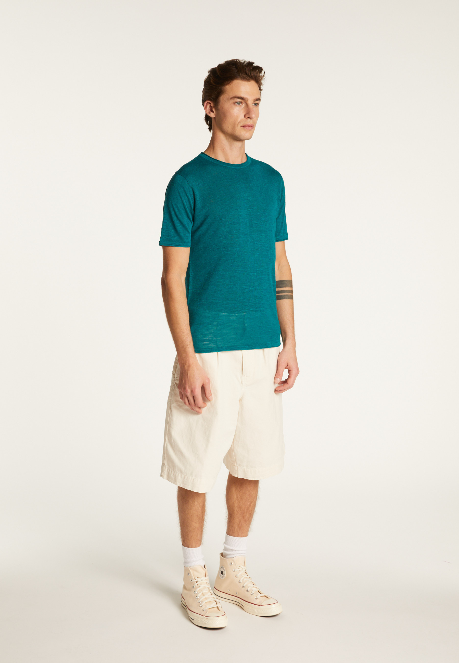Wool Blend T-Shirt - Renaud