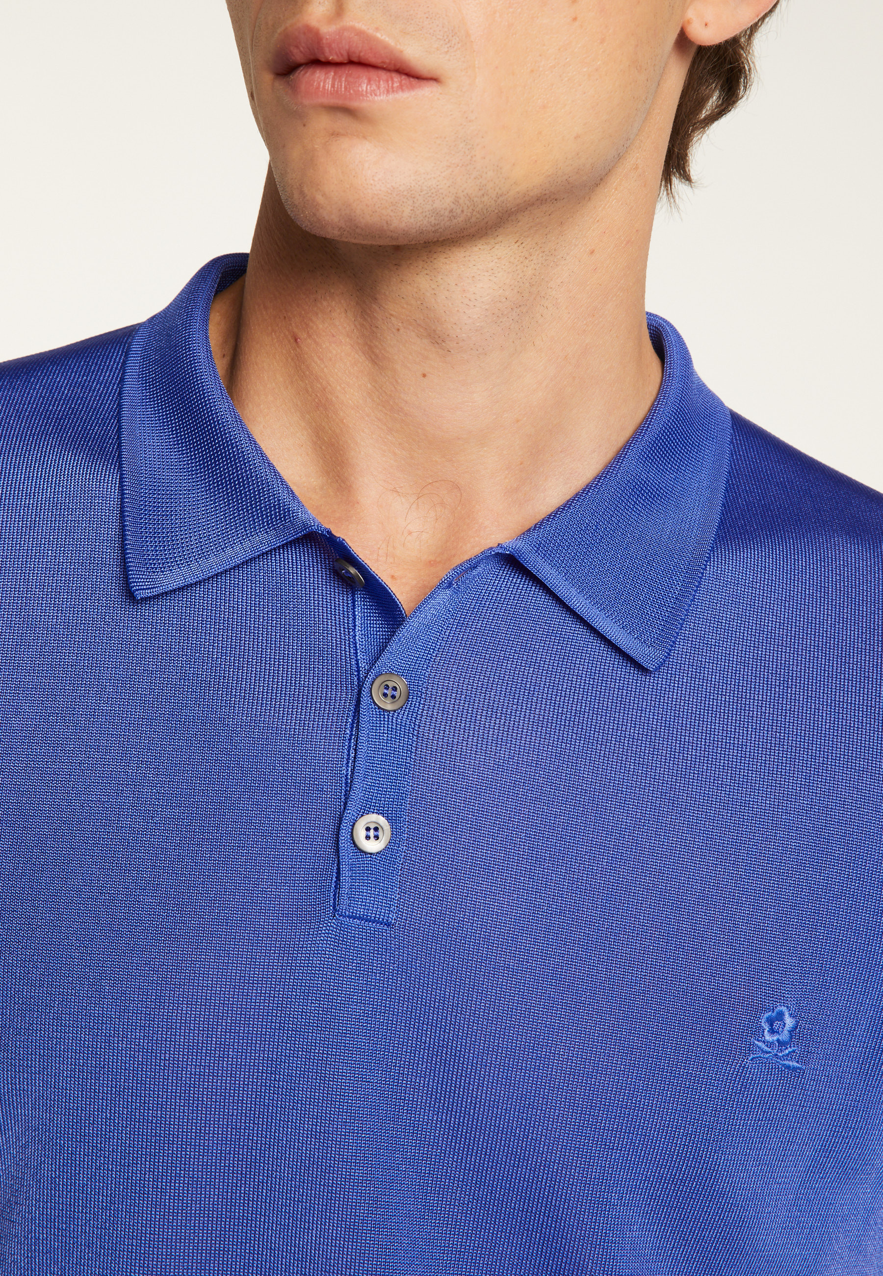 Polo in light thread - Babar