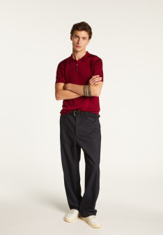 Polo in light thread - Babar