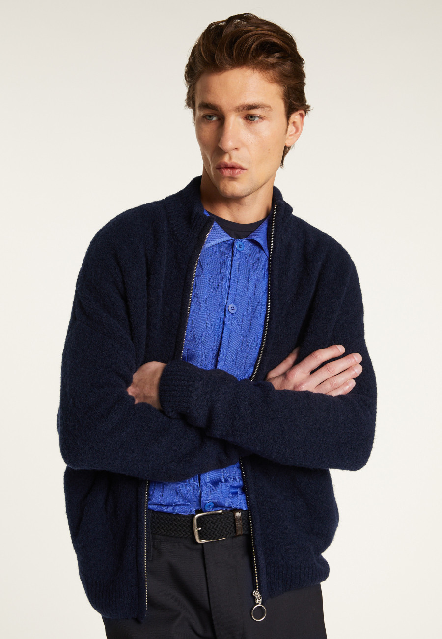 Wool zipped jacket - Madox