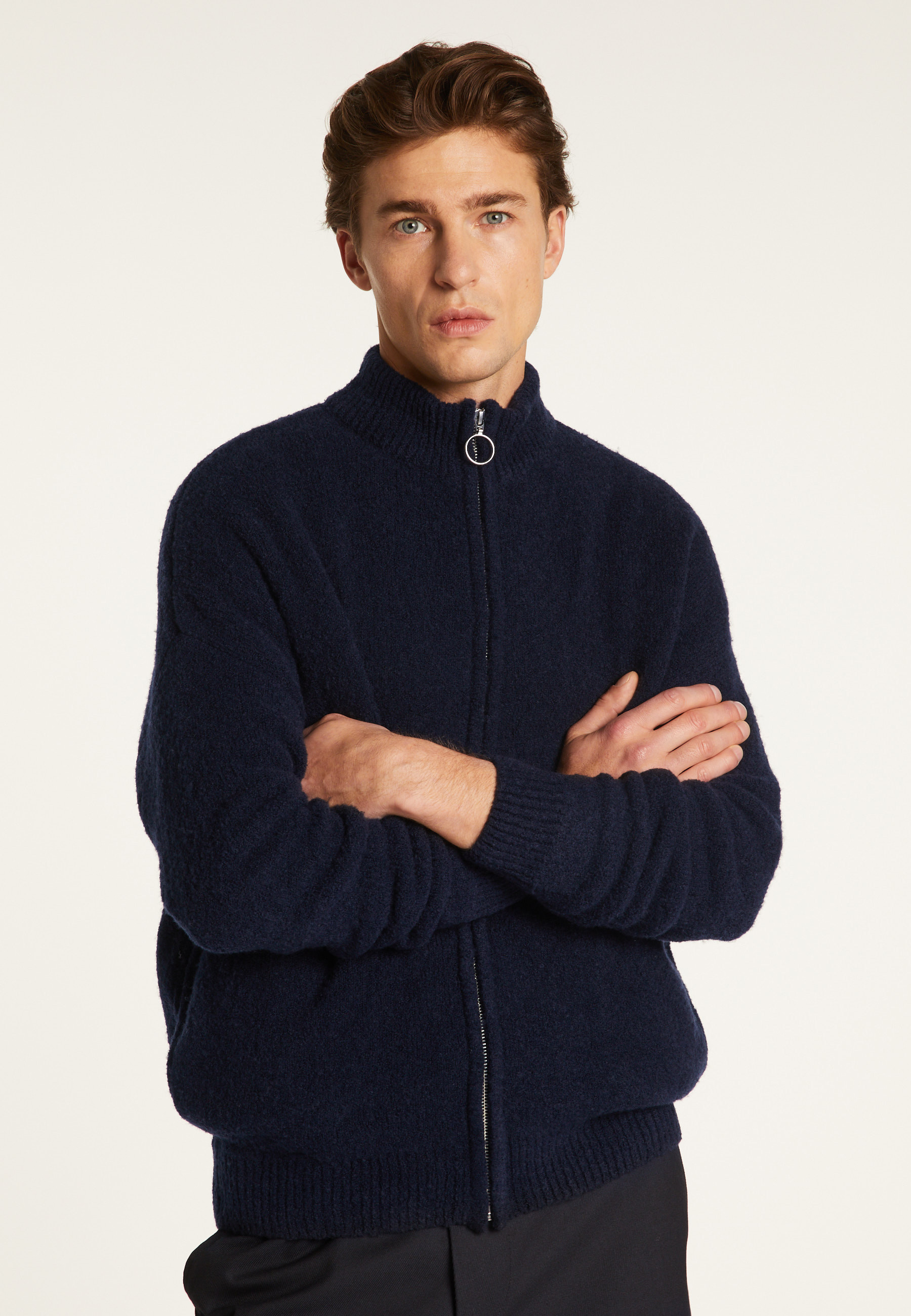 Veste zippée en laine - Madox