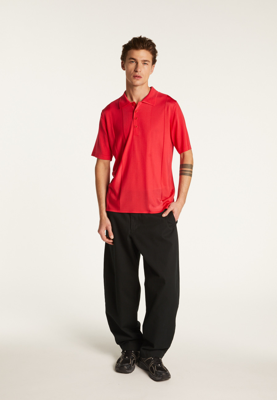 Camisa polo em fio leve - Milão