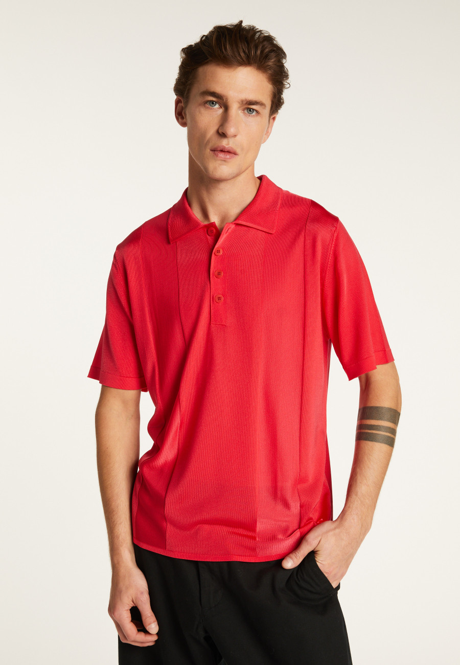Camisa polo em fio leve - Milão