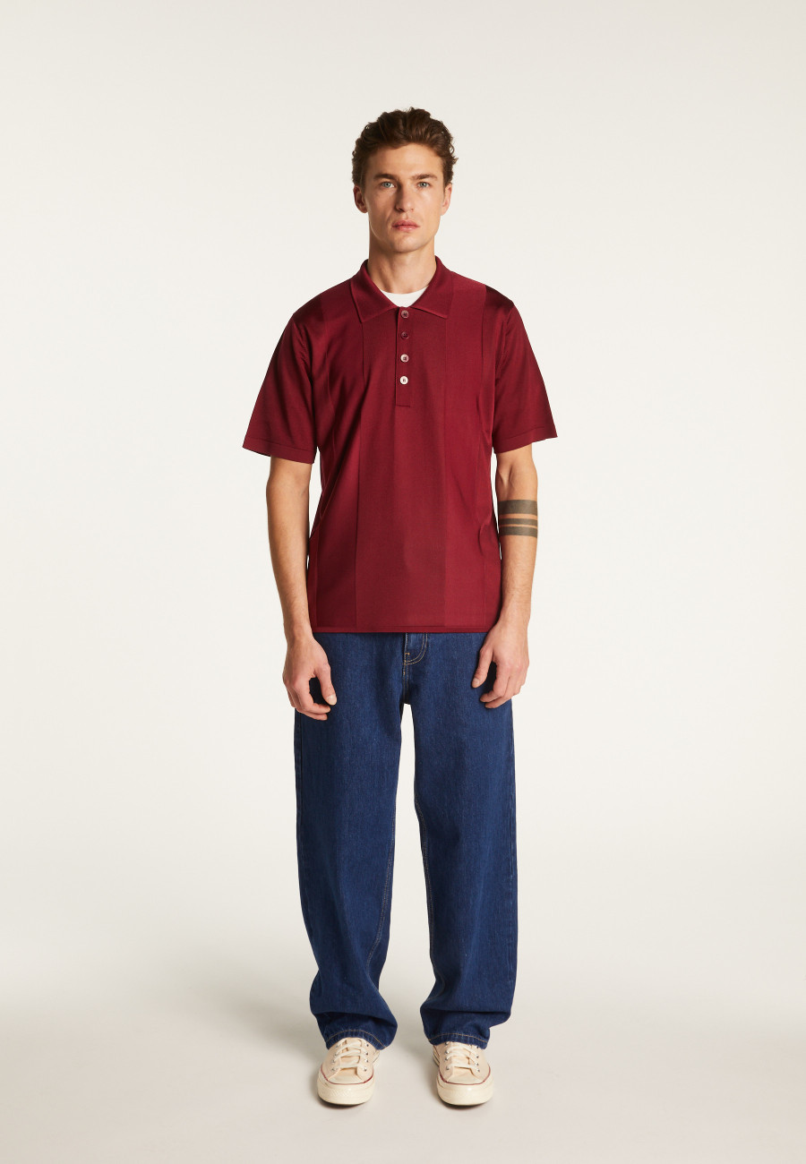 Camisa polo em fio leve - Milão