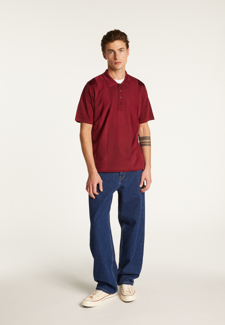 Camisa polo em fio leve - Milão