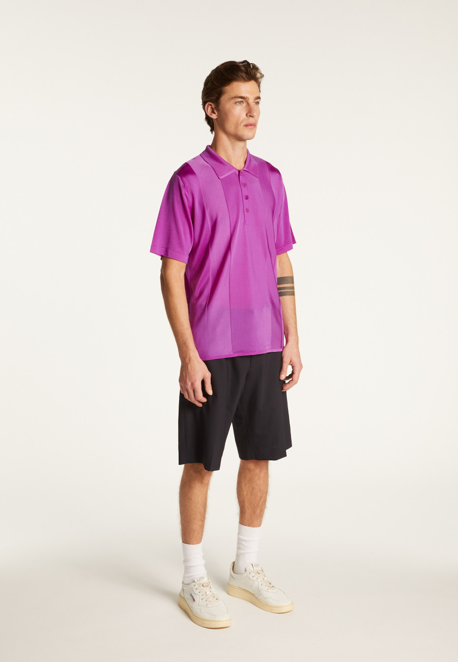 Camisa polo em fio leve - Milão