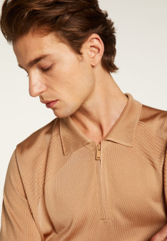 Polo in light thread - Manolo