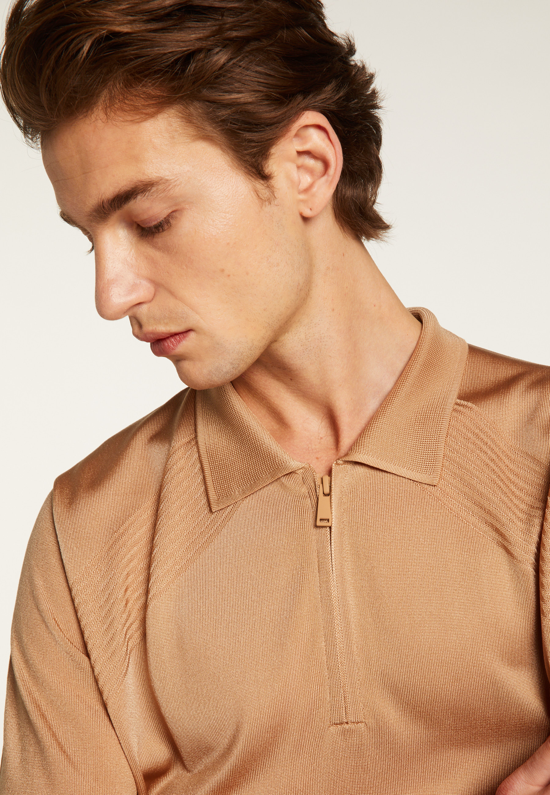 Polo in light thread - Manolo