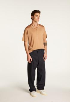 Polo in light thread - Manolo