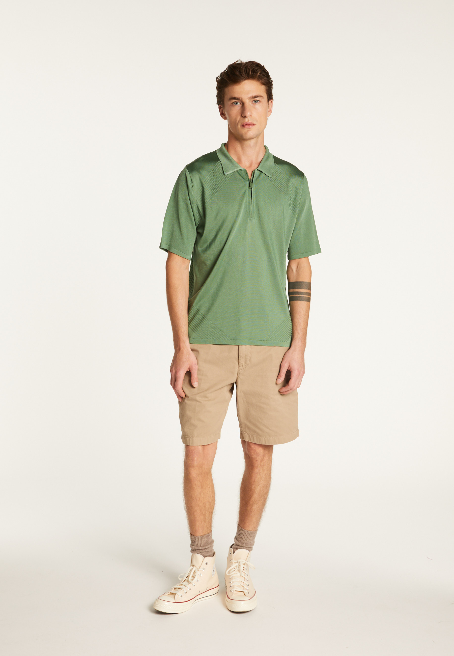 Polo in light thread - Manolo