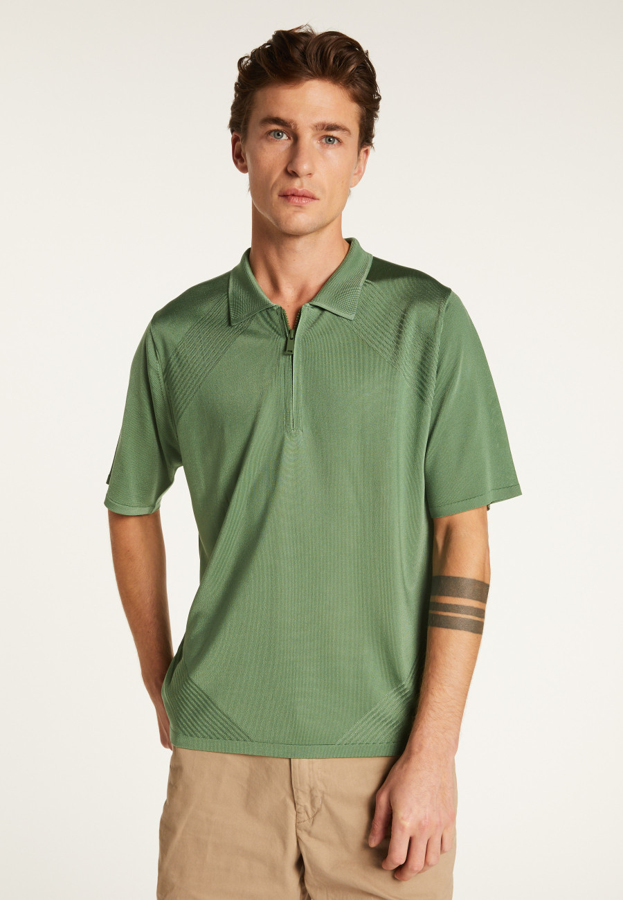 Polo in light thread - Manolo