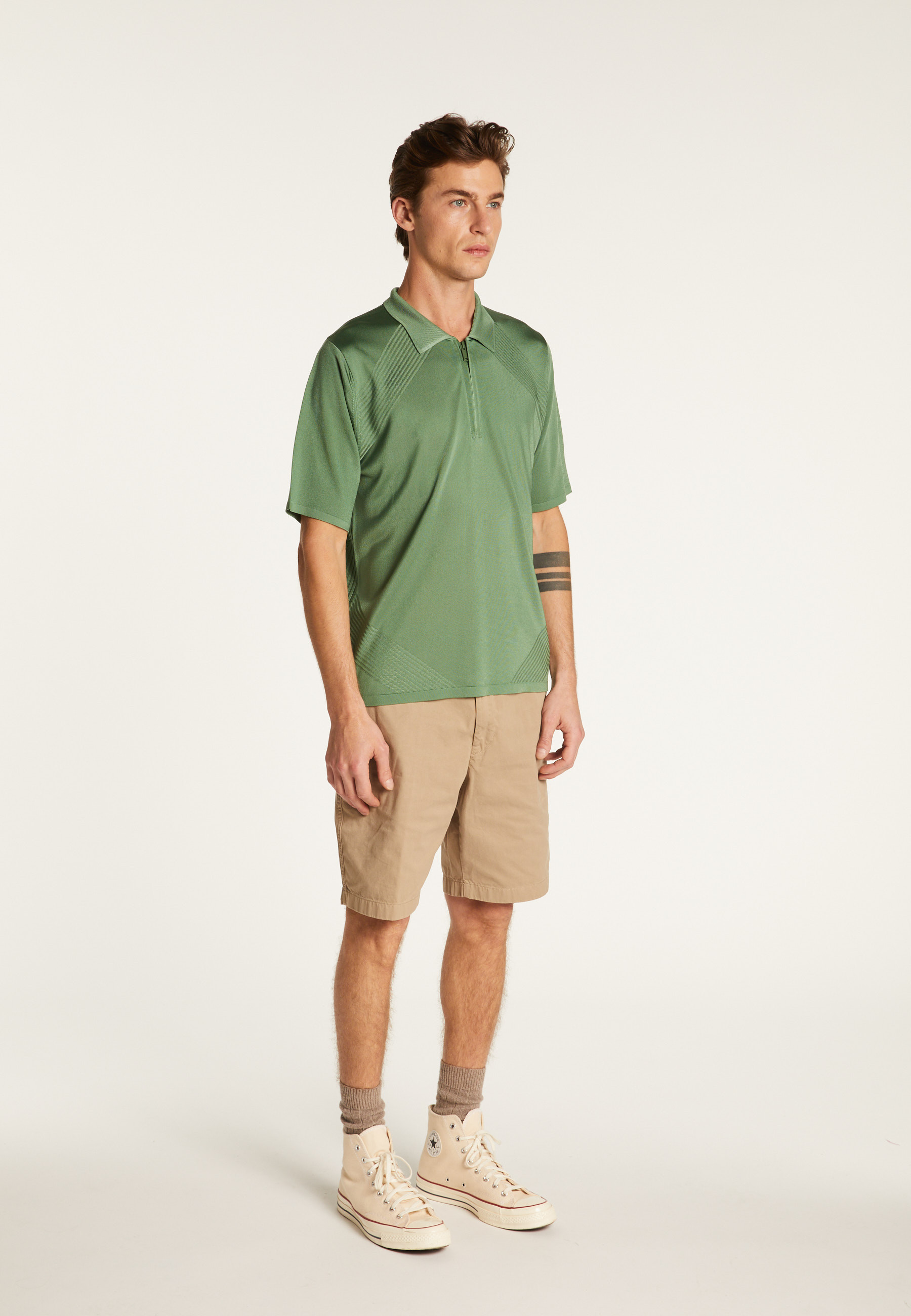 Polo in light thread - Manolo