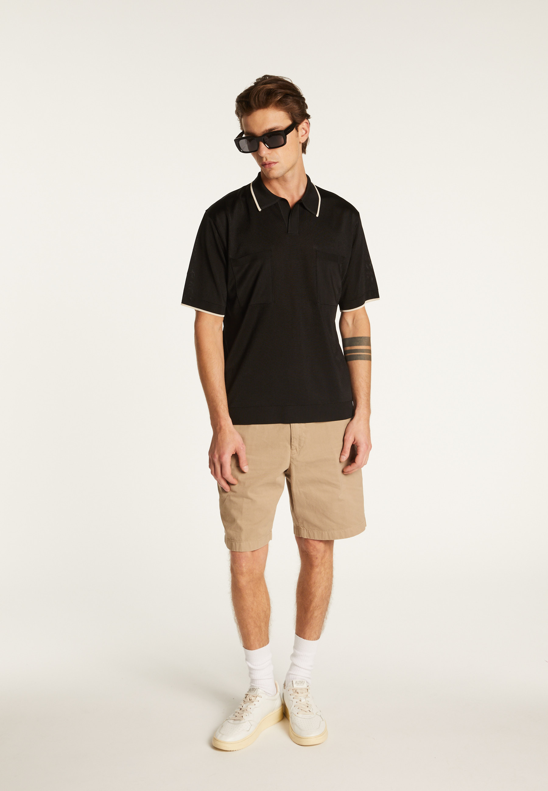 Polo in light thread - Milo