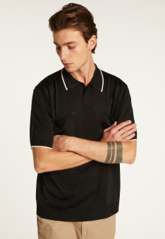 Polo in light thread - Milo